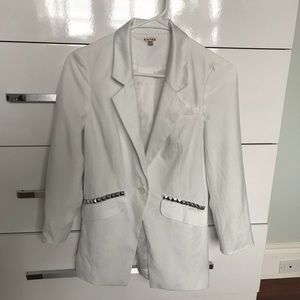 Free people Weiss studded blazer jacket size 0